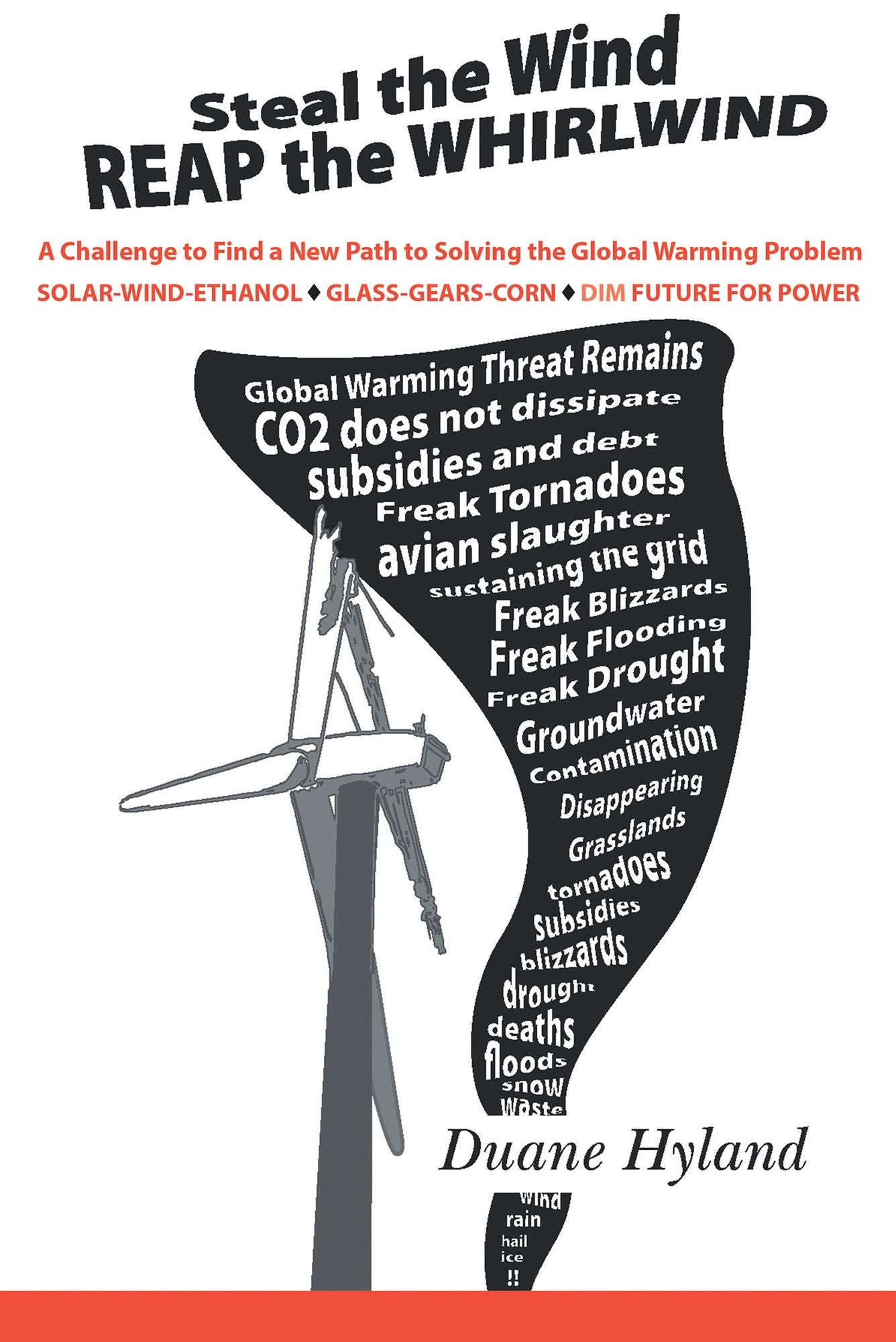 Steal the Wind Reap the Whirlwind: A Challenge to Find a New Path to Solving the Global Warming Problem