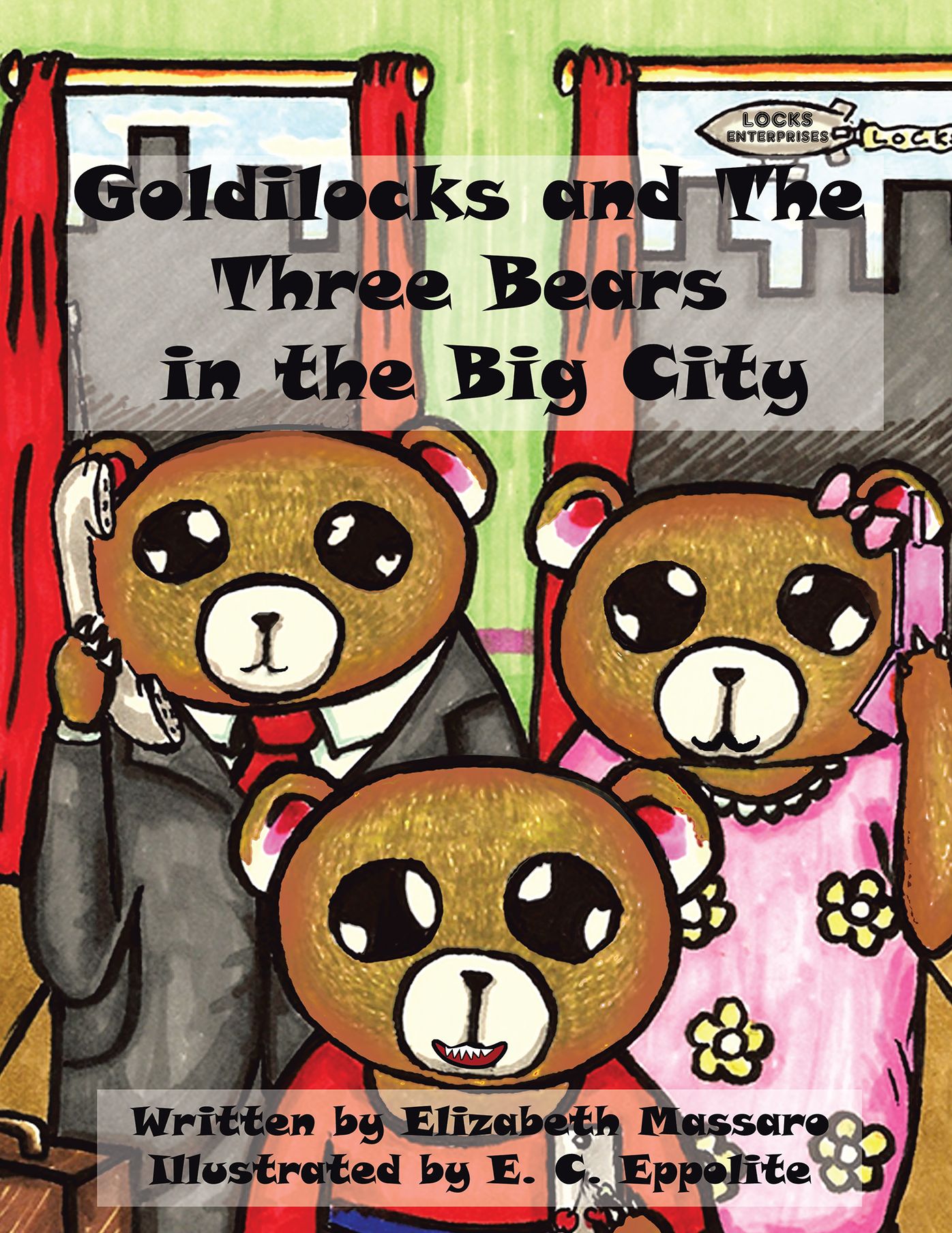 Goldilocks and the Three Bears in the Big City (PagePerfect NOOK Book)