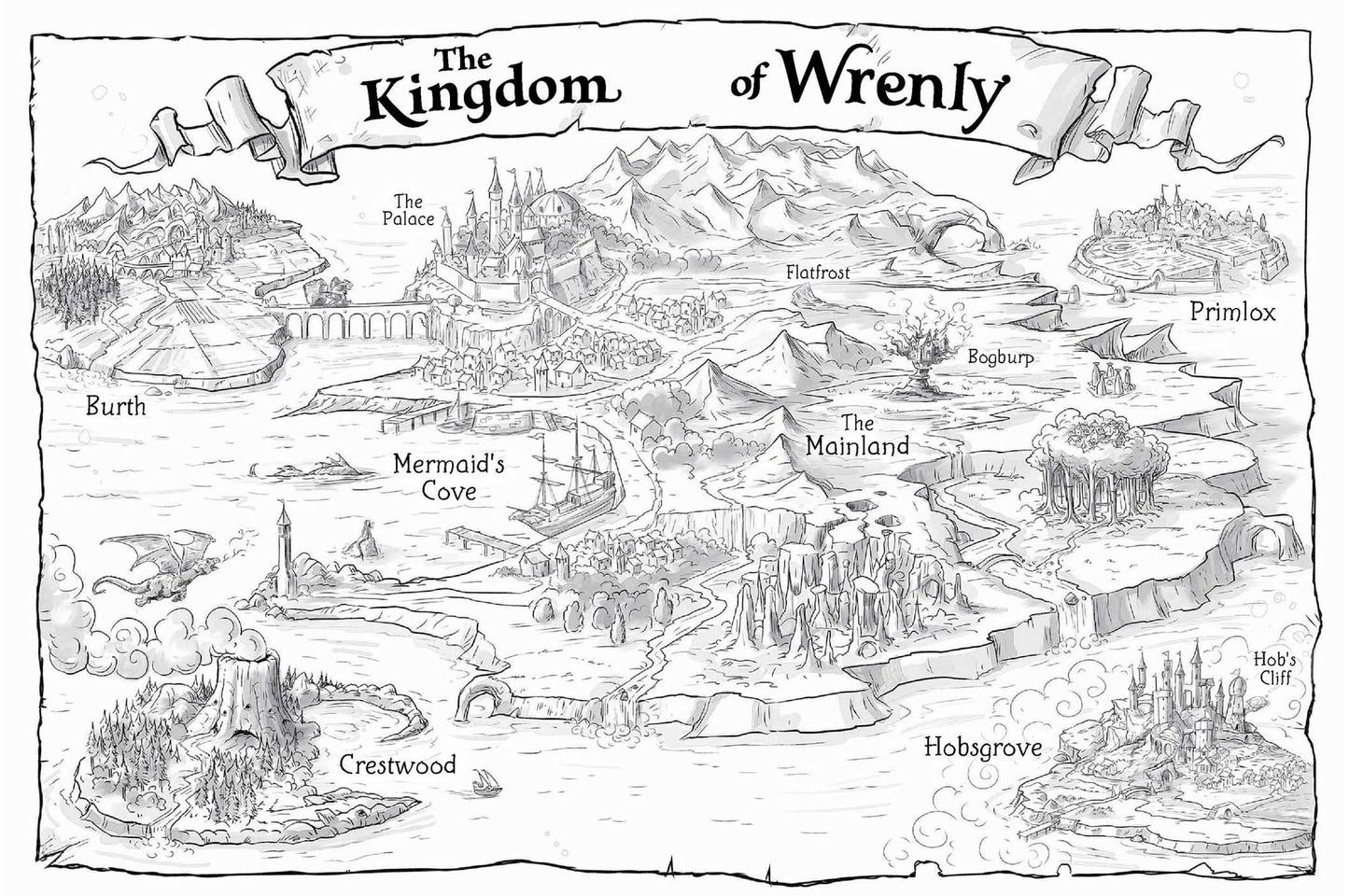 Sea Monster! (The Kingdom of Wrenly Series #3)