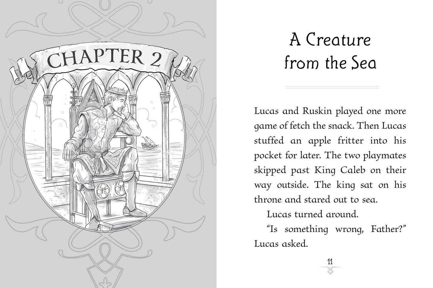 Sea Monster! (The Kingdom of Wrenly Series #3)
