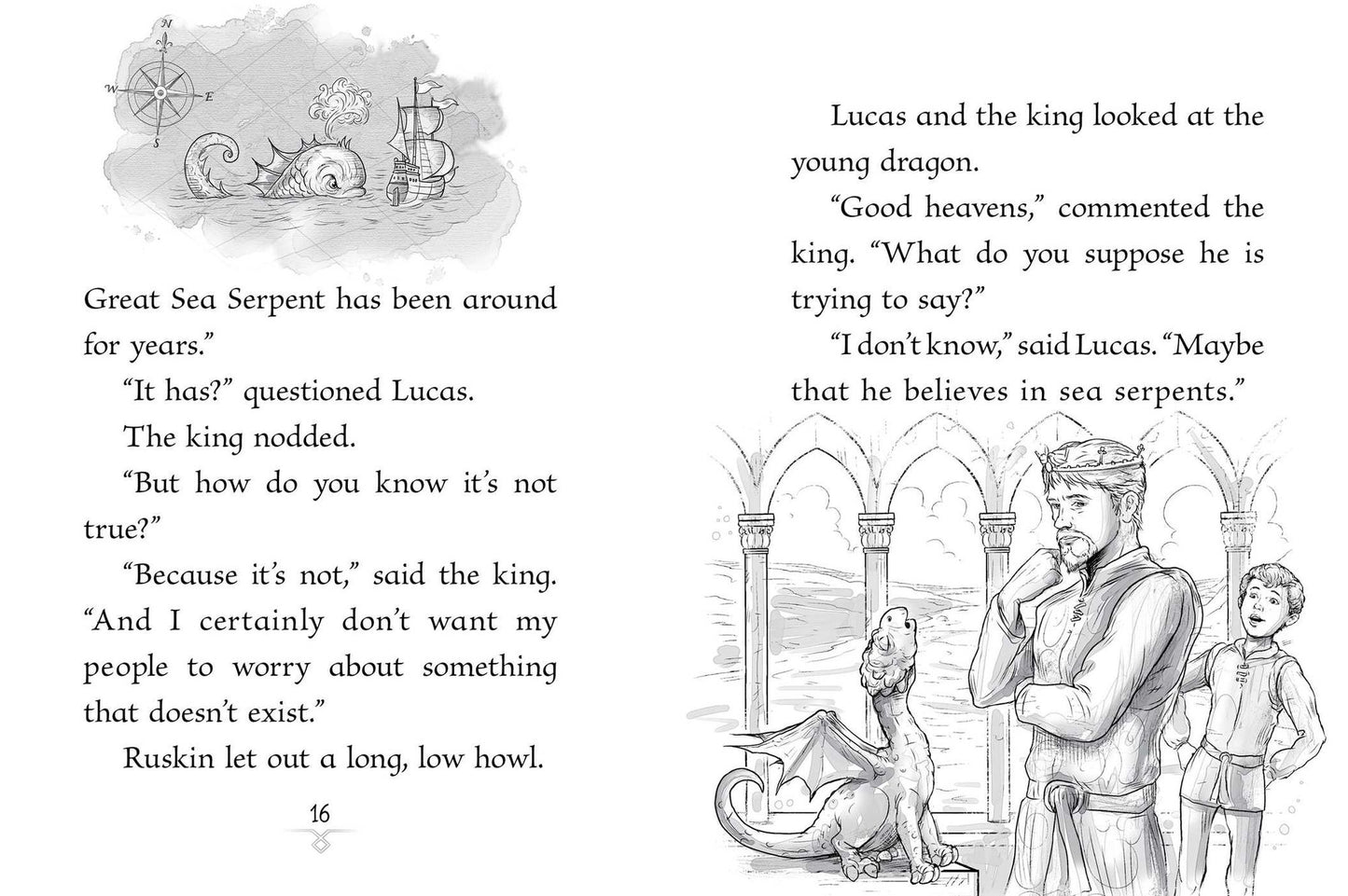 Sea Monster! (The Kingdom of Wrenly Series #3)