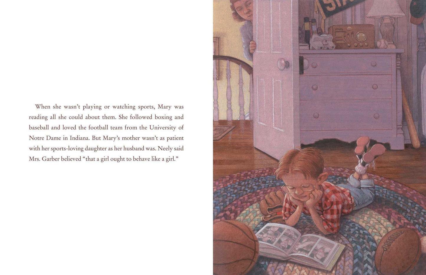 Miss Mary Reporting: The True Story of Sportswriter Mary Garber