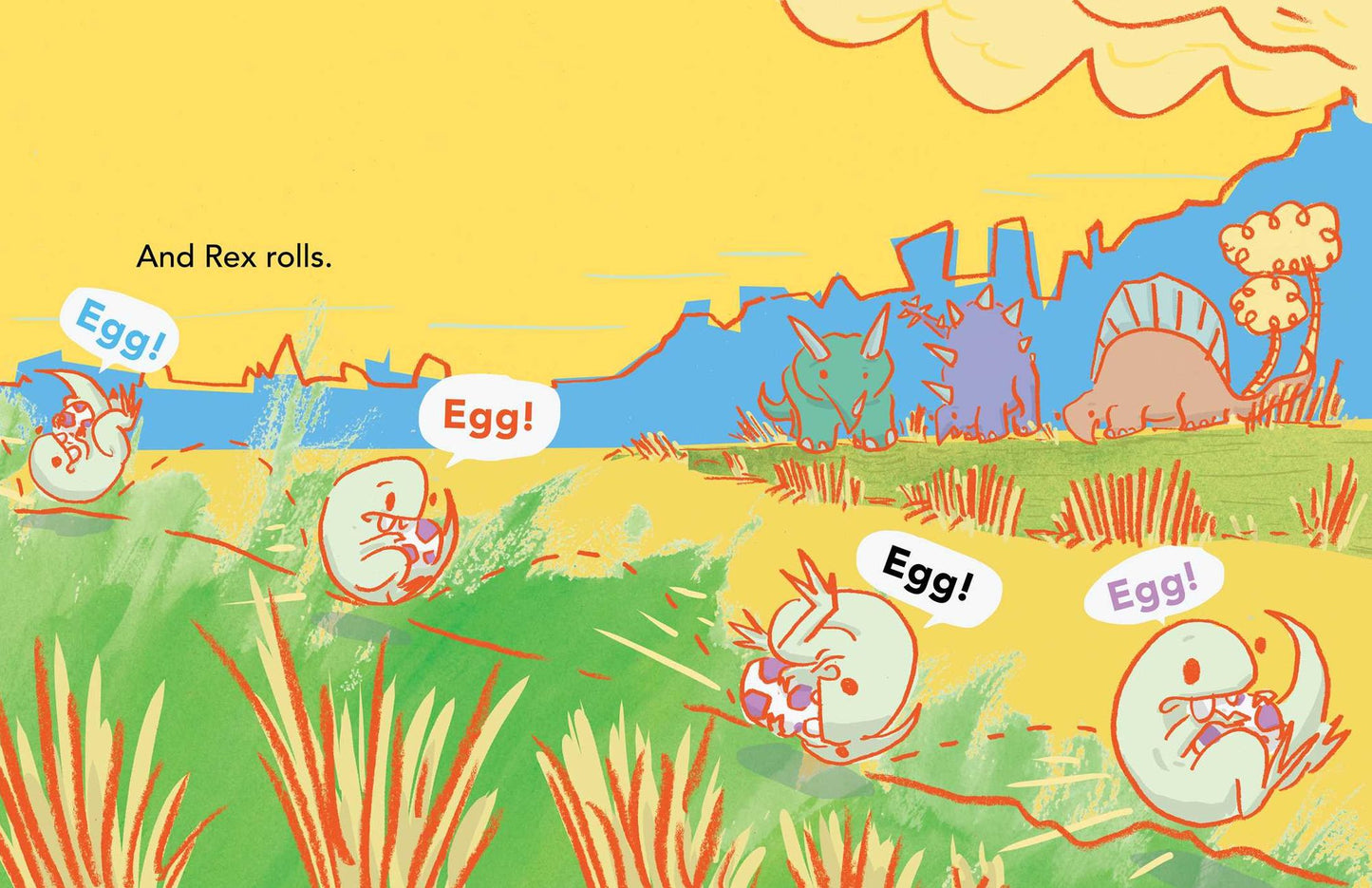 Rex Finds an Egg! Egg! Egg!
