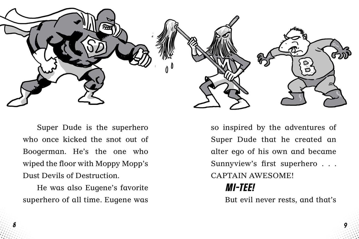 Captain Awesome vs. the Evil Babysitter
