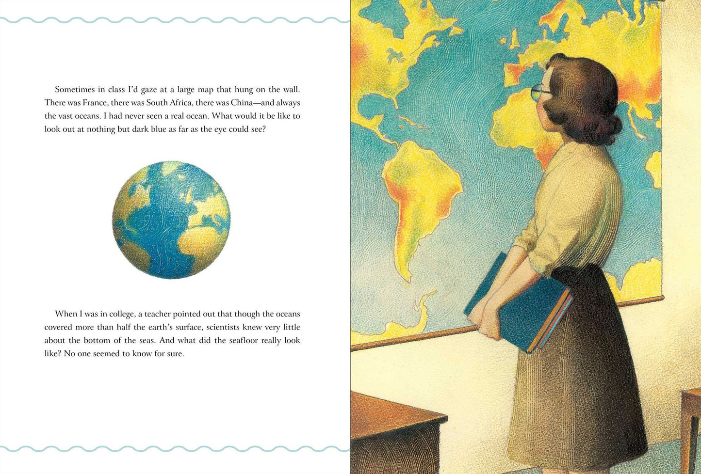 Solving the Puzzle Under the Sea: Marie Tharp Maps the Ocean Floor