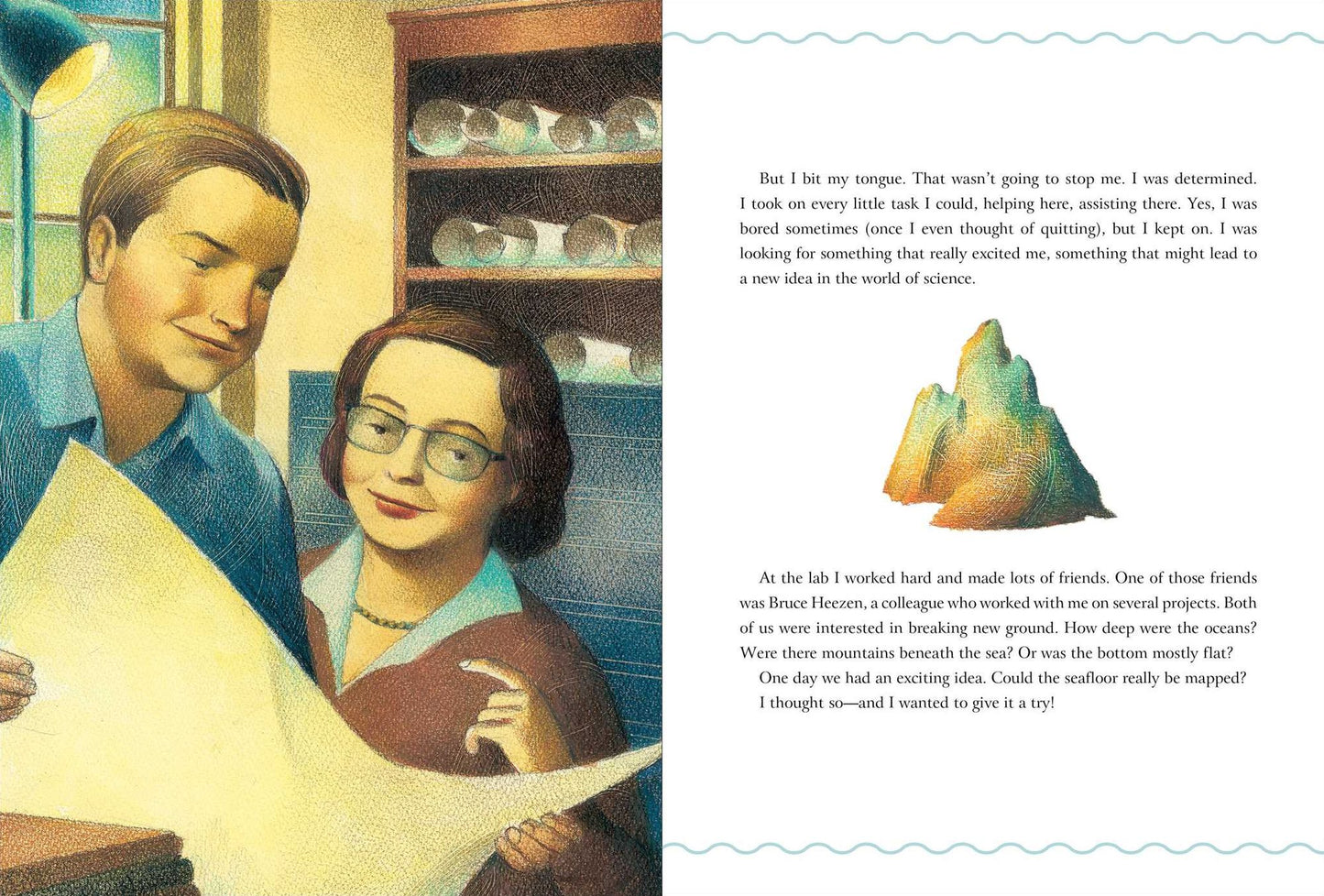 Solving the Puzzle Under the Sea: Marie Tharp Maps the Ocean Floor