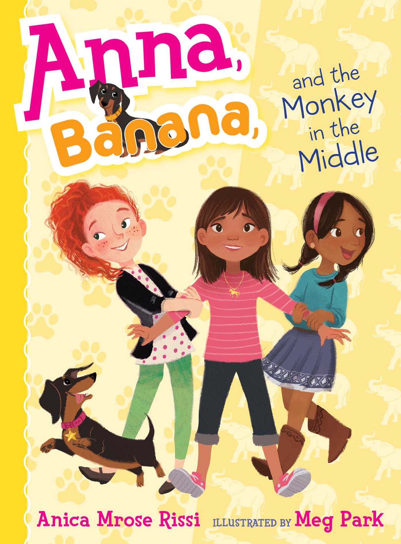 Anna, Banana, and the Monkey in the Middle (Anna, Banana Series #2)