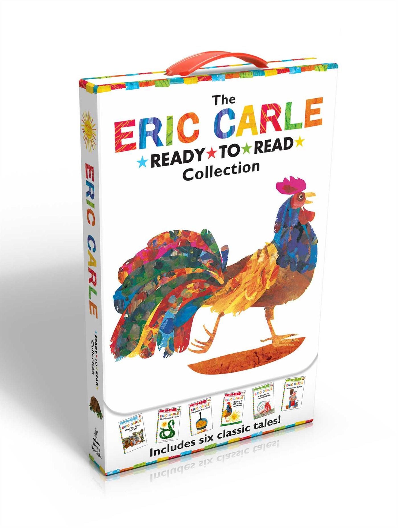The Eric Carle Ready-to-Read Collection: Have You Seen My Cat?; The Greedy Python; Pancakes, Pancakes!; Rooster Is Off to See the World; A House for Hermit Crab; Walter the Baker
