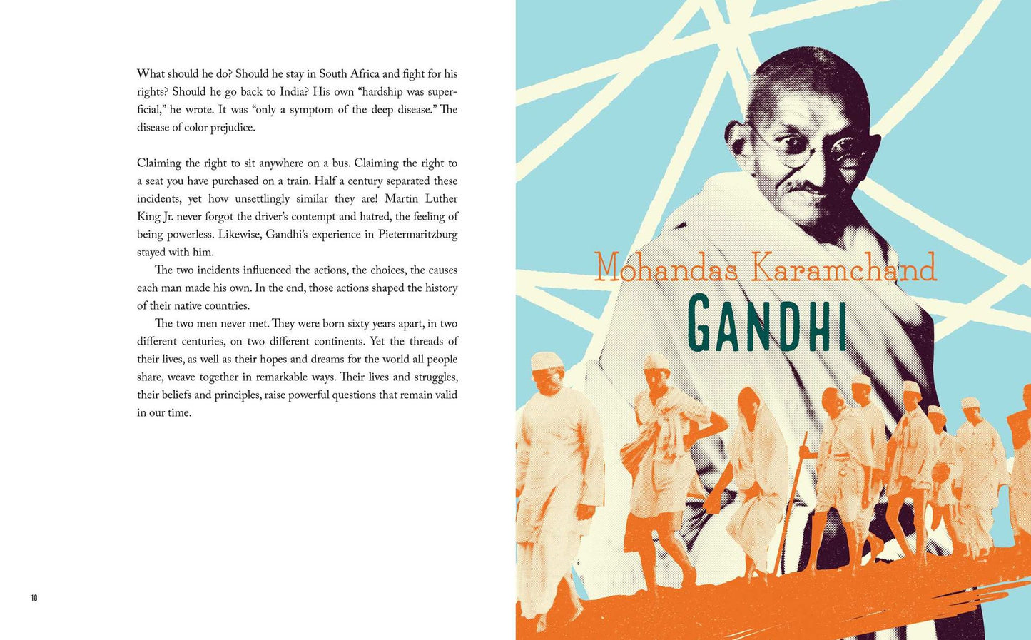 Threads of Peace: How Mohandas Gandhi and Martin Luther King Jr. Changed the World