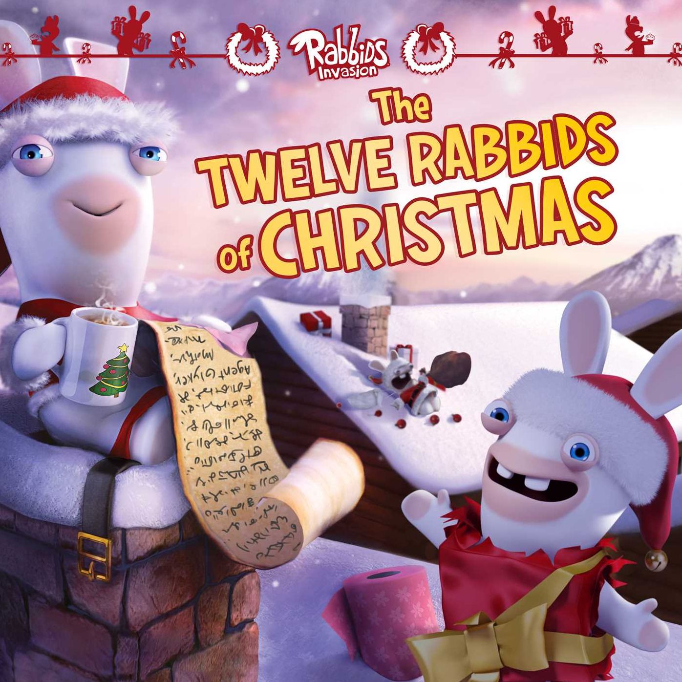The Twelve Rabbids of Christmas: with audio recording