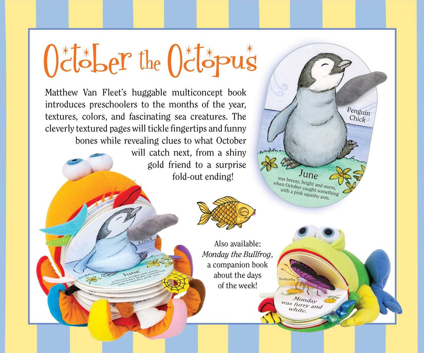 October the Octopus: A Huggable Concept Book About the Months of the Year