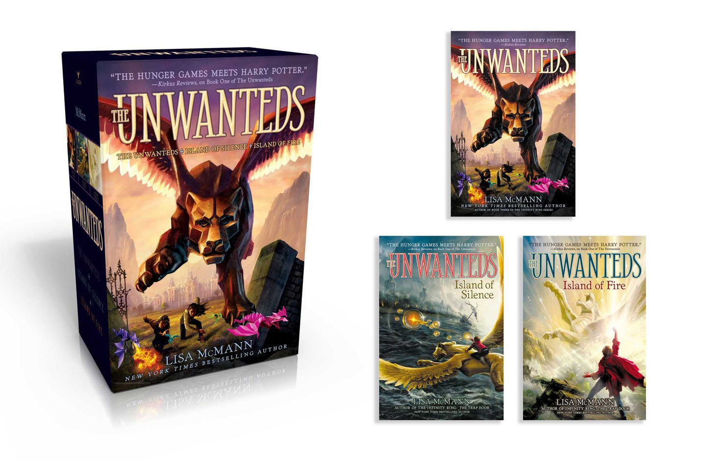 The Unwanteds: The Unwanteds; Island of Silence; Island of Fire