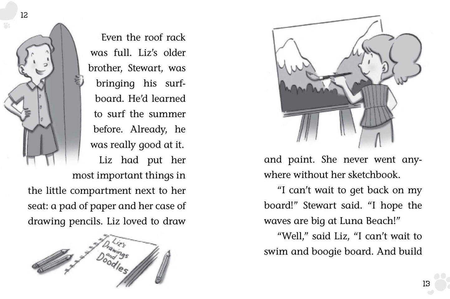 Liz and the Sand Castle Contest (Critter Club Series #11)