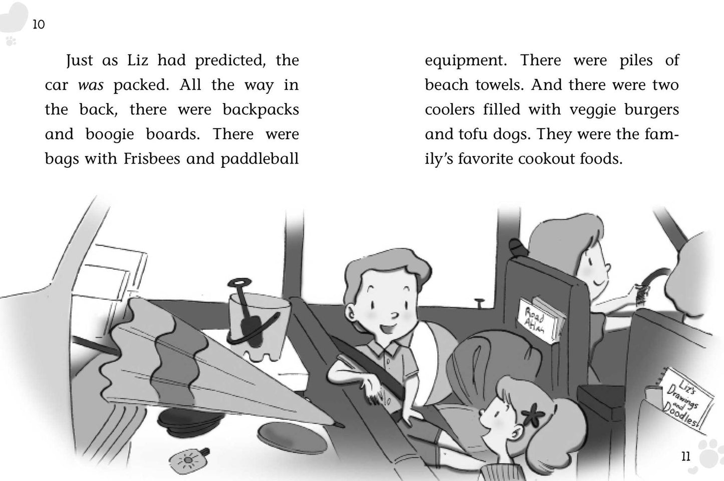 Liz and the Sand Castle Contest (Critter Club Series #11)