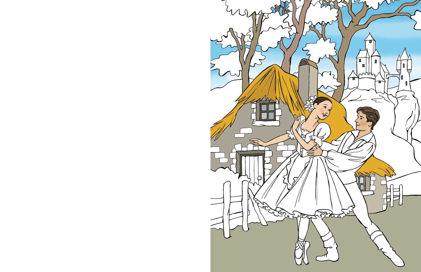 Pretty Ballerinas: Beautiful Ballerinas to Color!