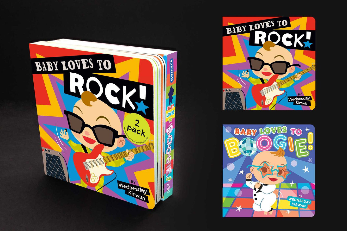 Baby Loves to Rock! & Baby Loves to Boogie! 2-pack