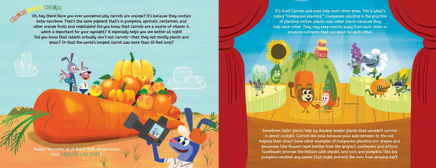Carrots Like Peas and other fun facts