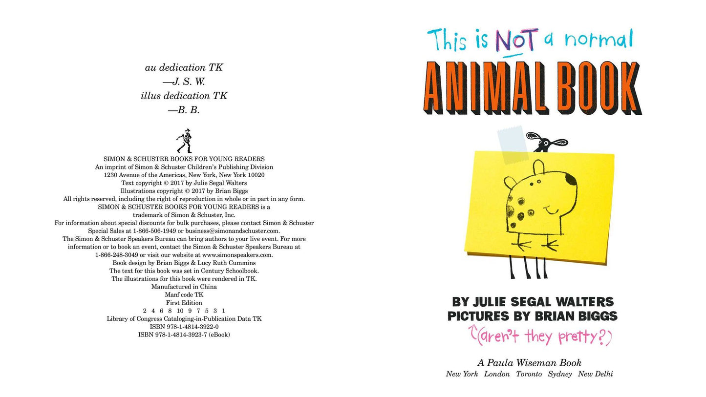 This Is Not a Normal Animal Book