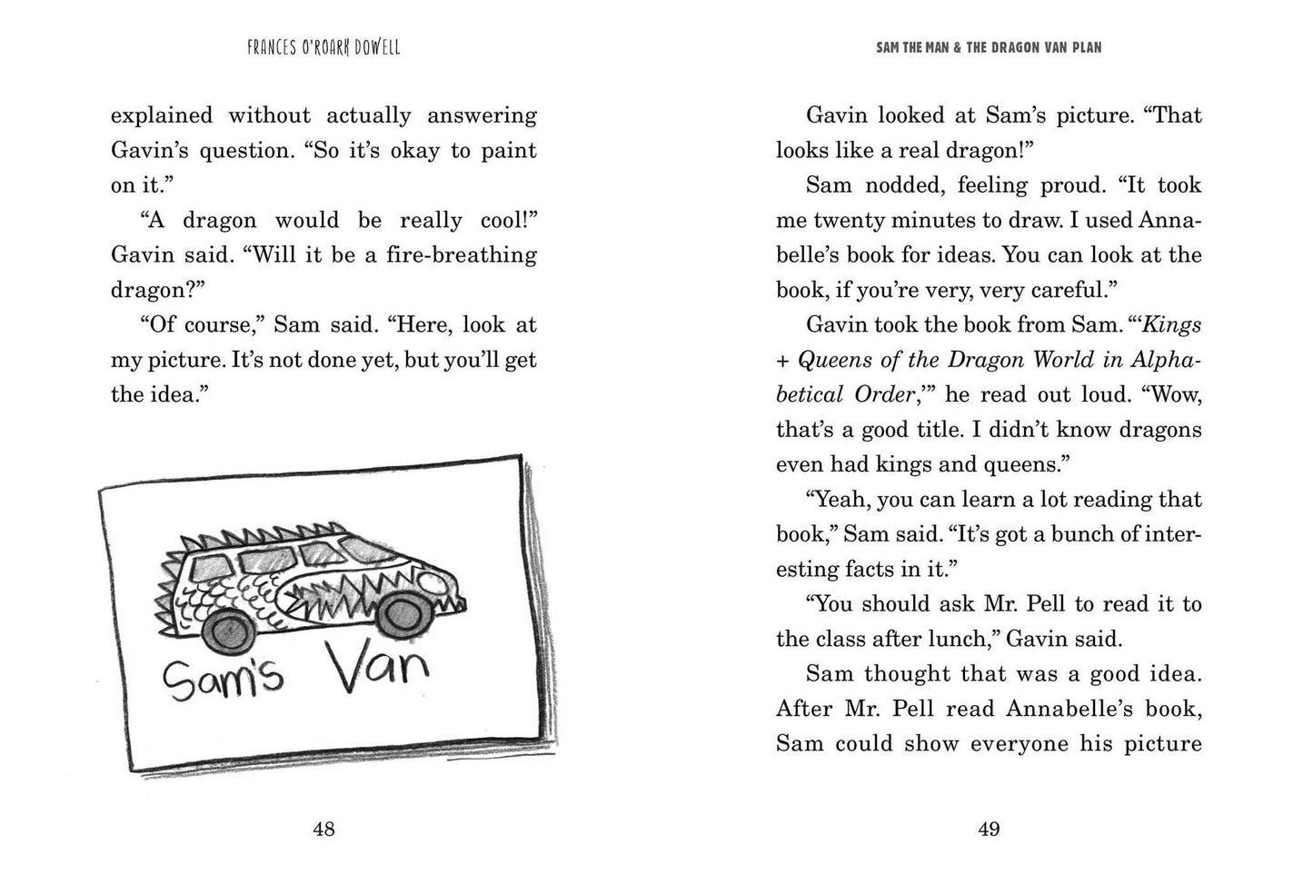 Sam the Man & the Dragon Van Plan