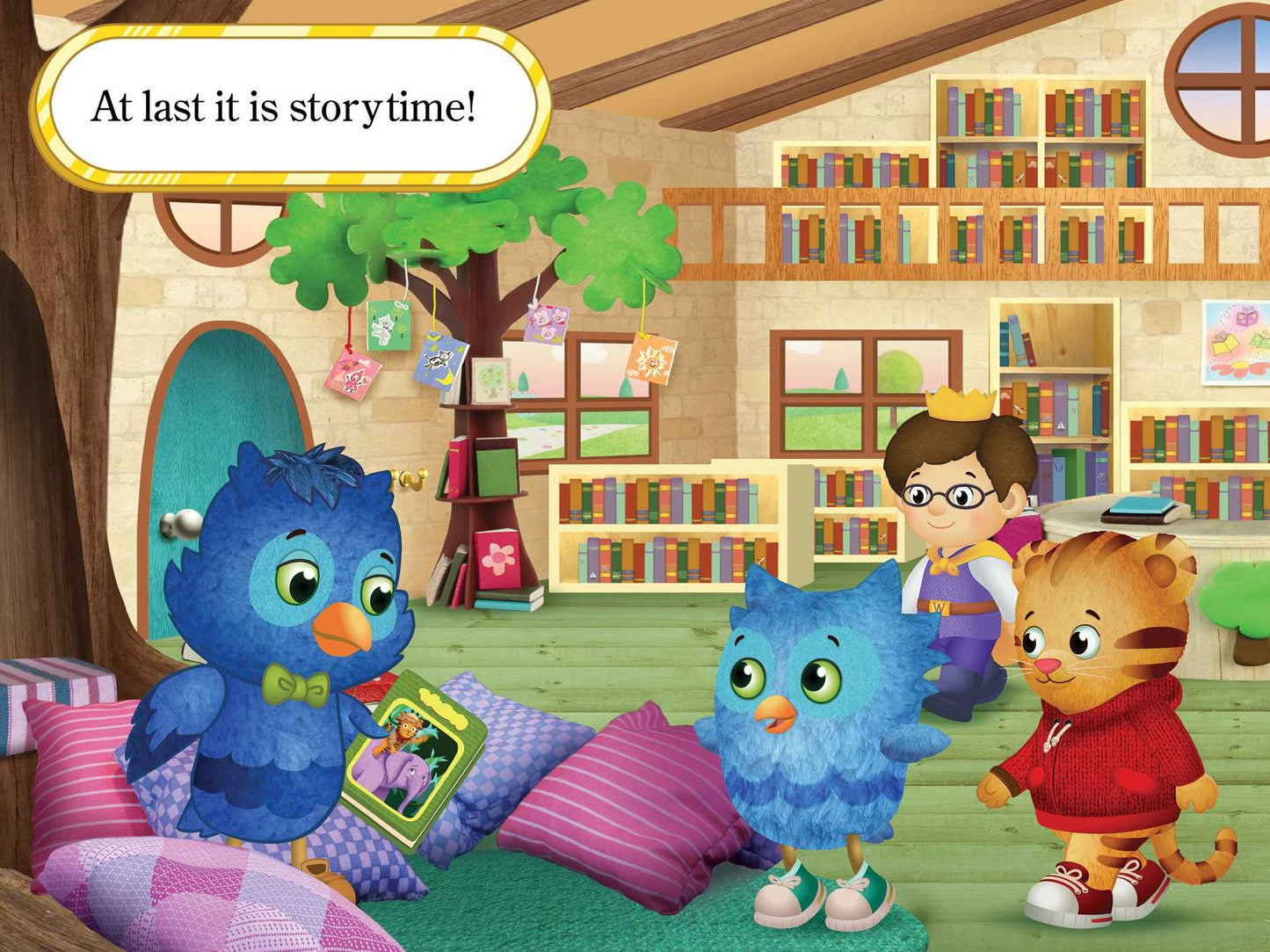 Daniel Visits the Library