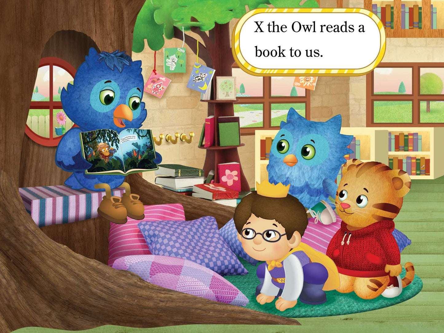 Daniel Visits the Library