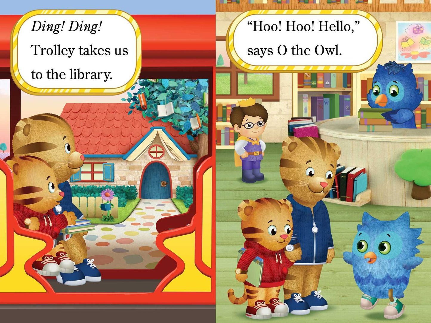 Daniel Visits the Library