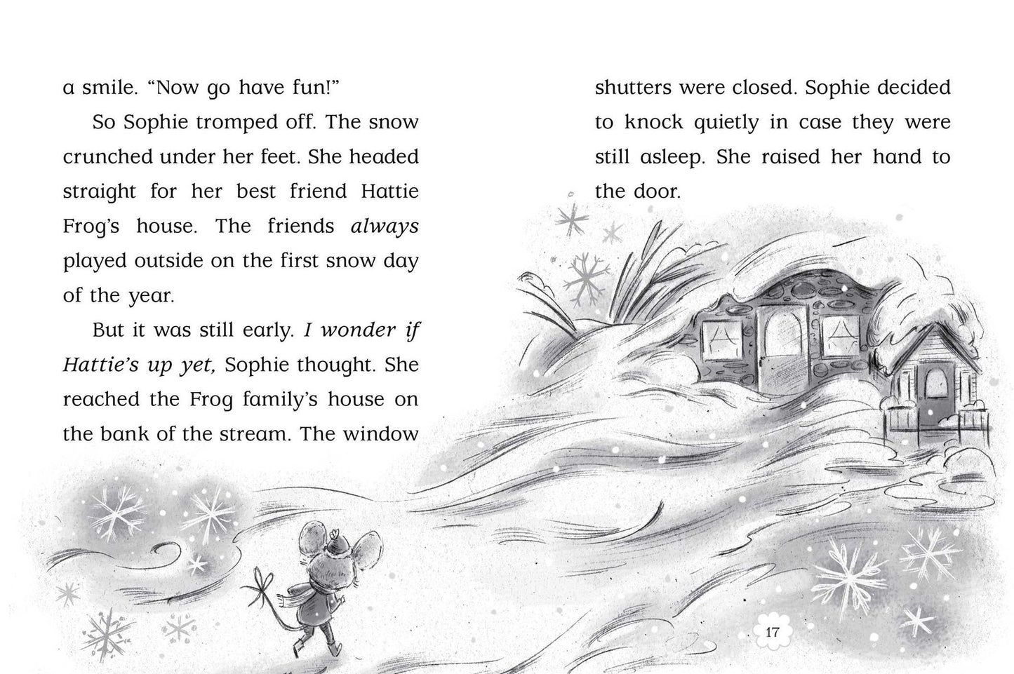 Winter's No Time to Sleep! (Adventures of Sophie Mouse Series #6)