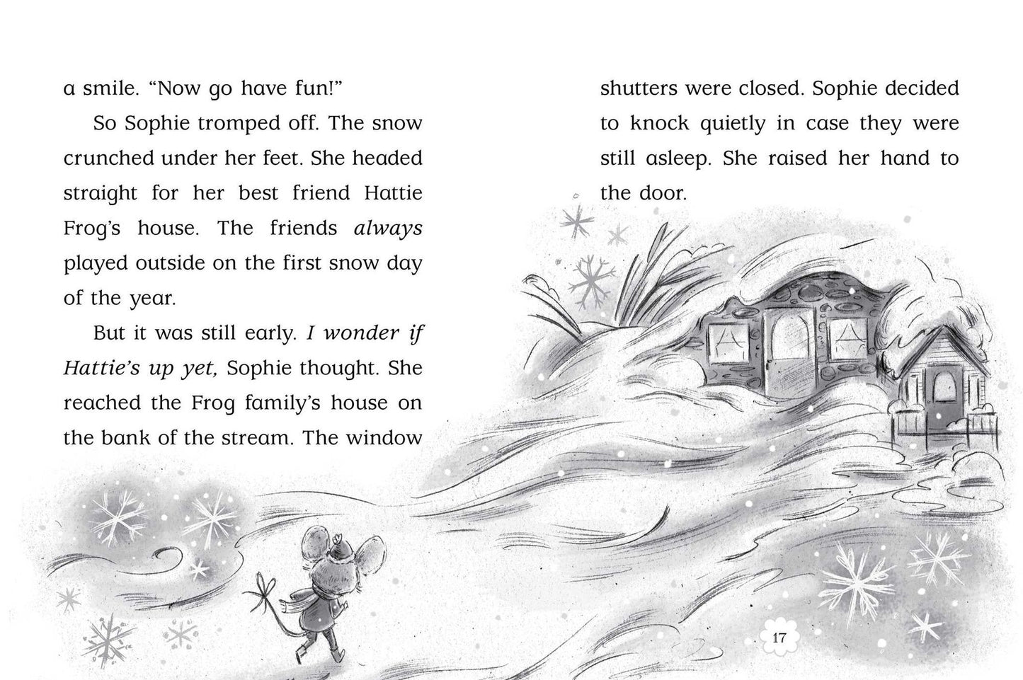 Winter's No Time to Sleep! (Adventures of Sophie Mouse Series #6)