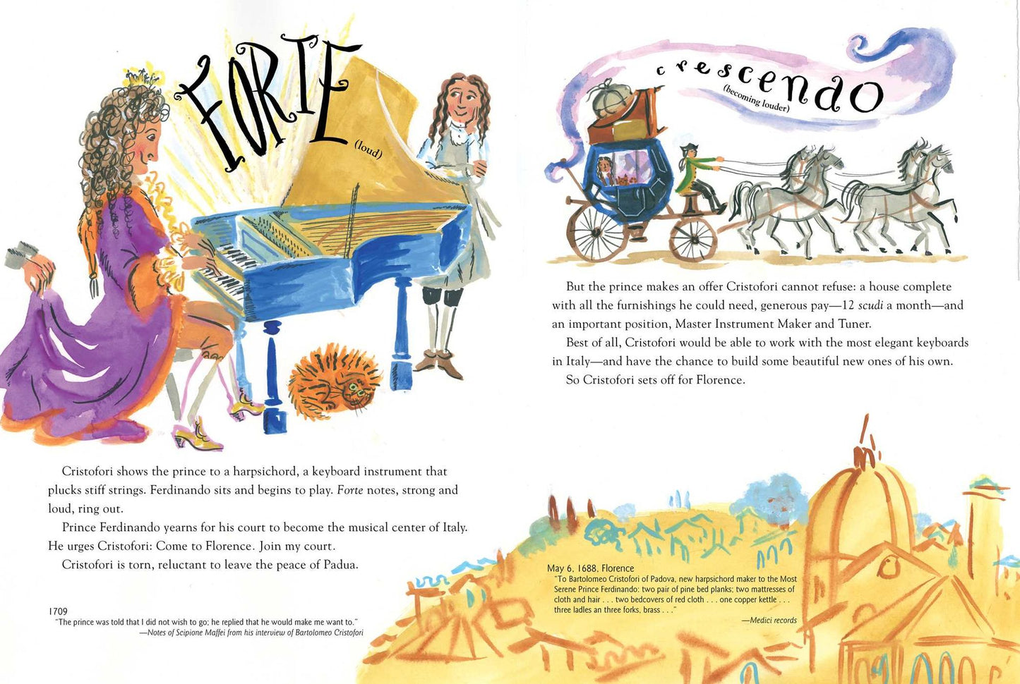 The Music of Life: Bartolomeo Cristofori & the Invention of the Piano