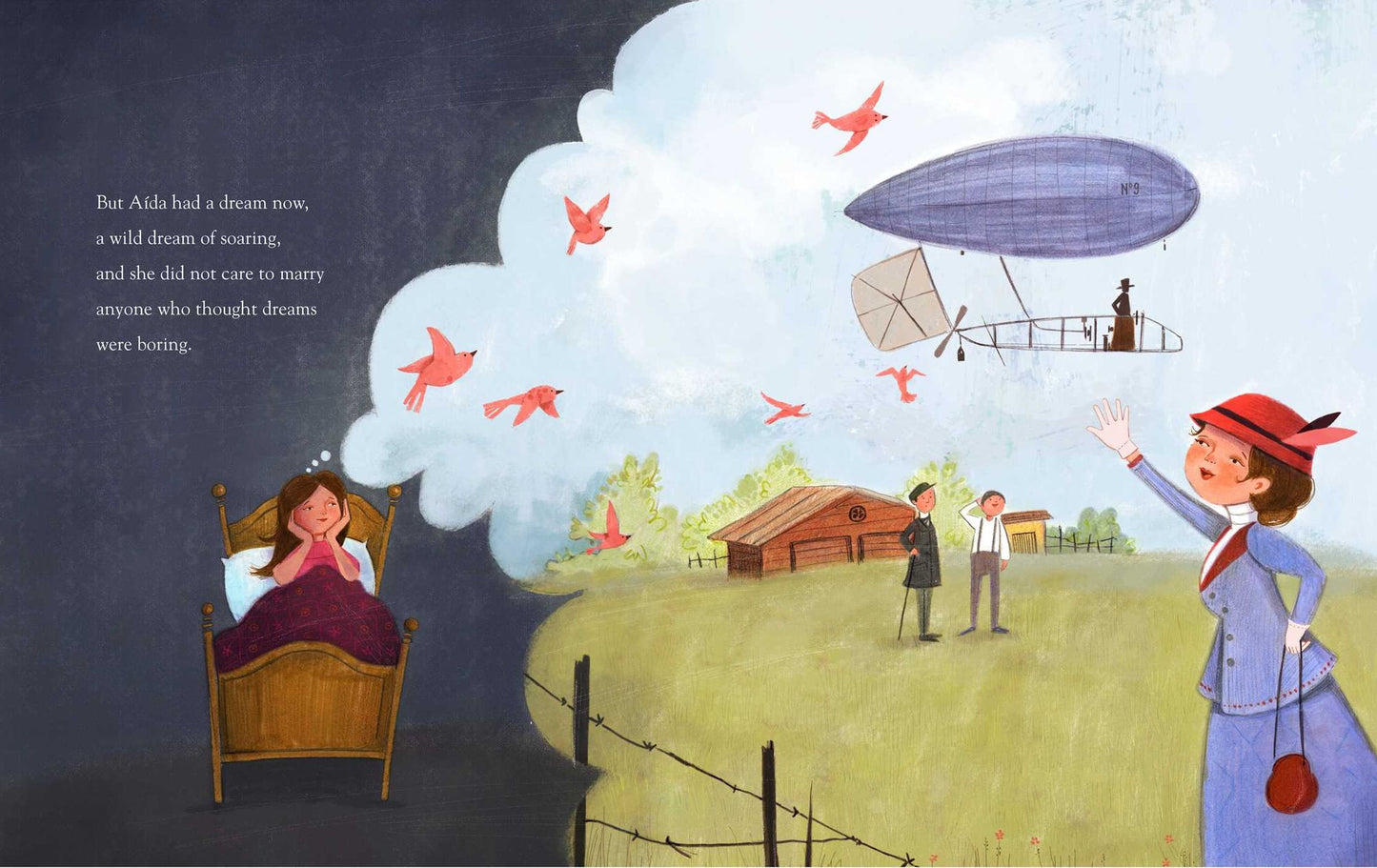 The Flying Girl: How Aida de Acosta Learned to Soar