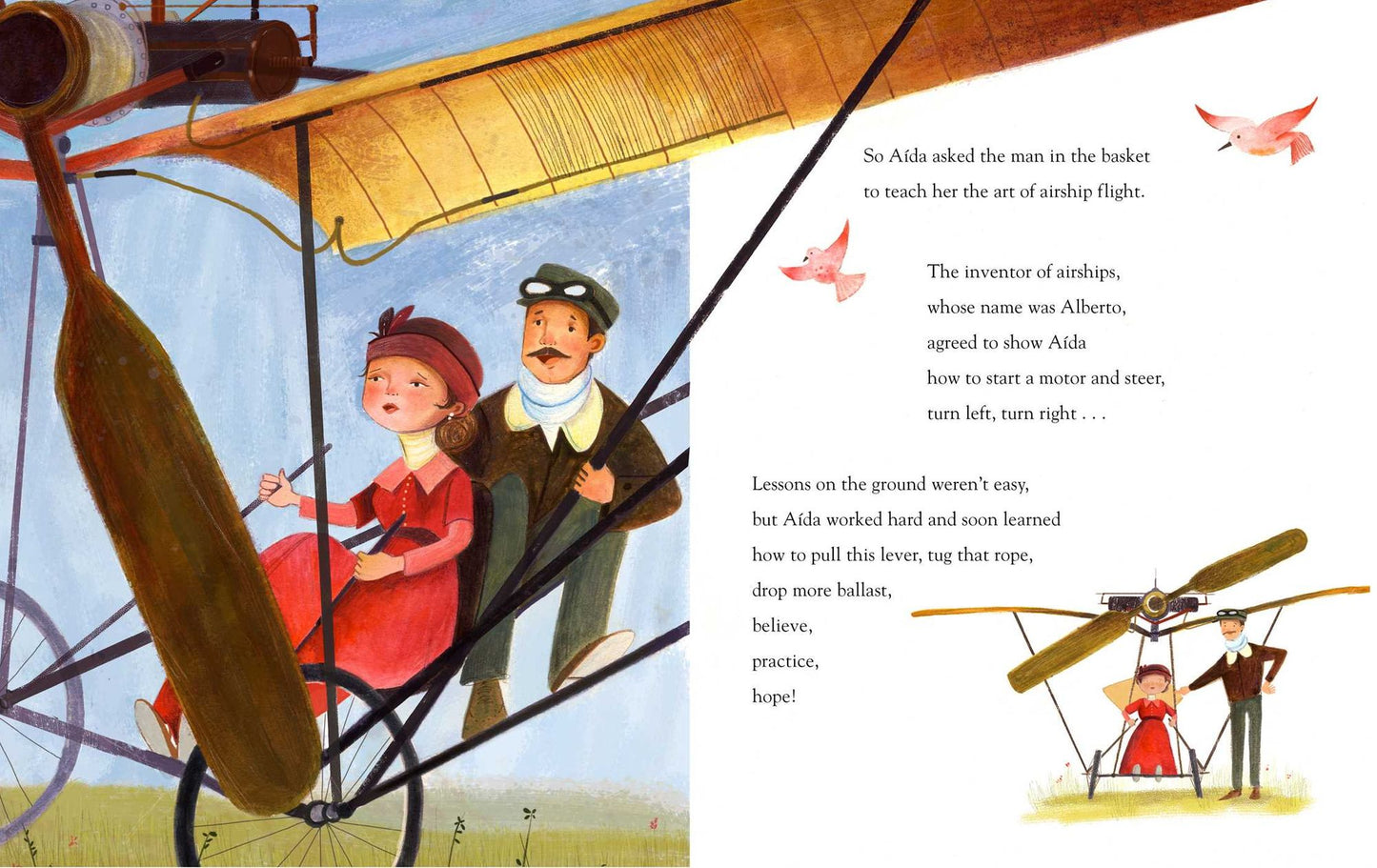 The Flying Girl: How Aida de Acosta Learned to Soar