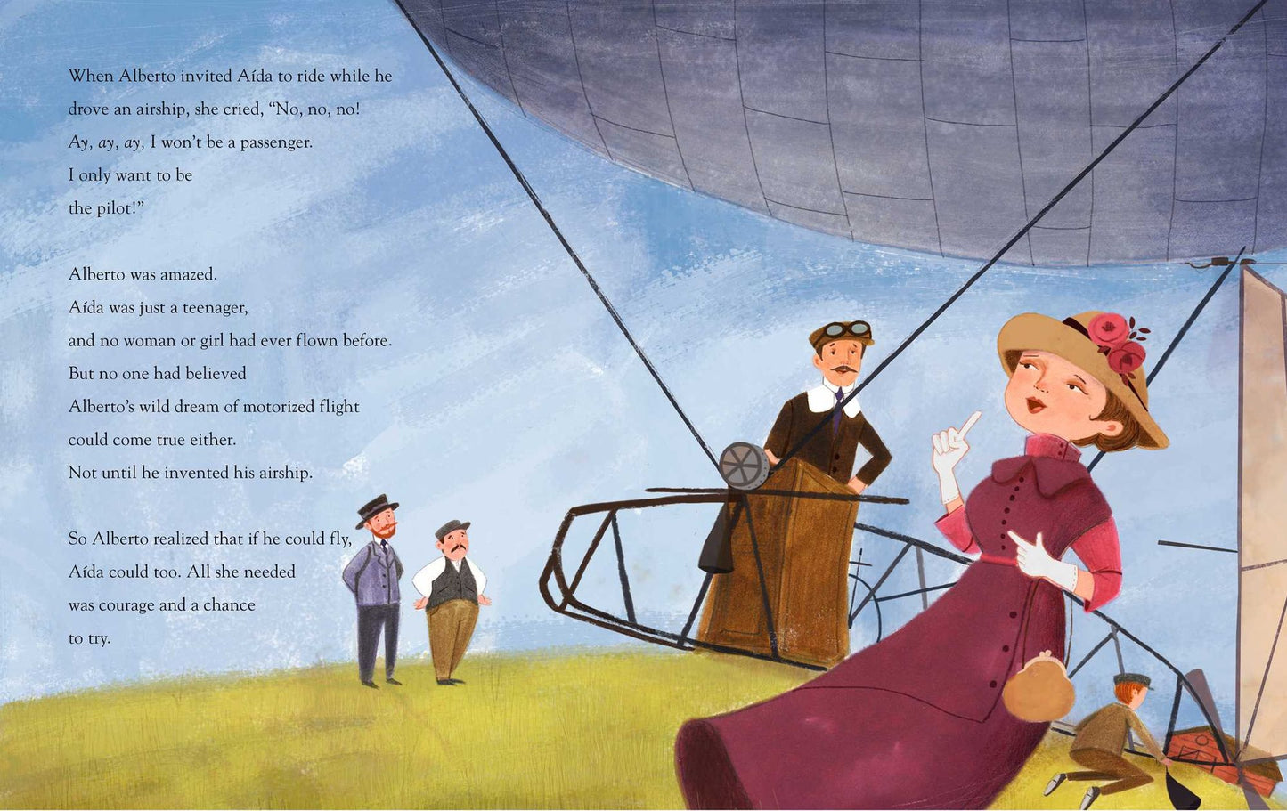 The Flying Girl: How Aida de Acosta Learned to Soar