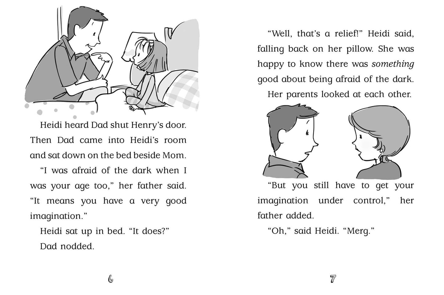 Heidi Heckelbeck Might Be Afraid of the Dark