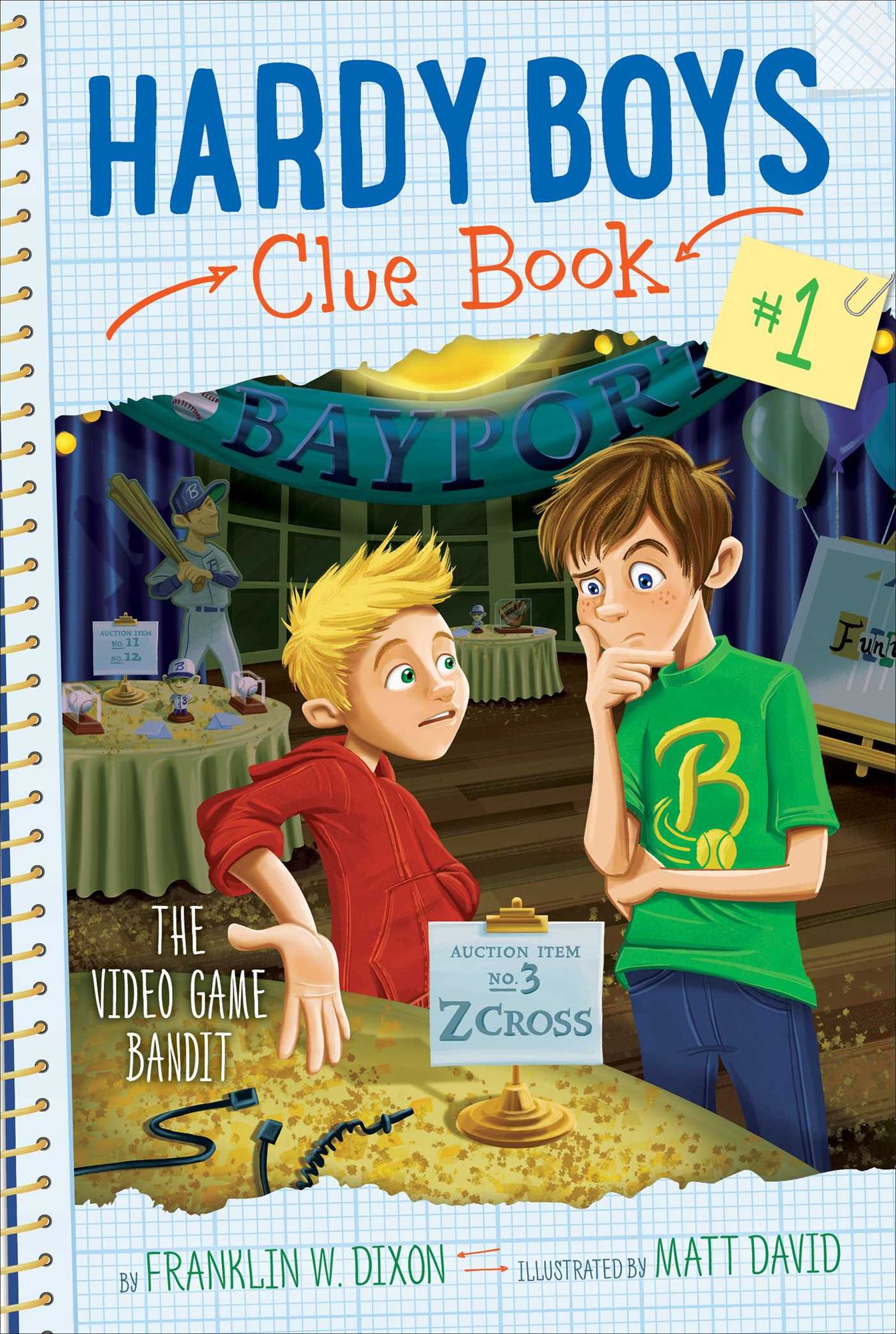 The Video Game Bandit (Hardy Boys Clue Book Series #1)