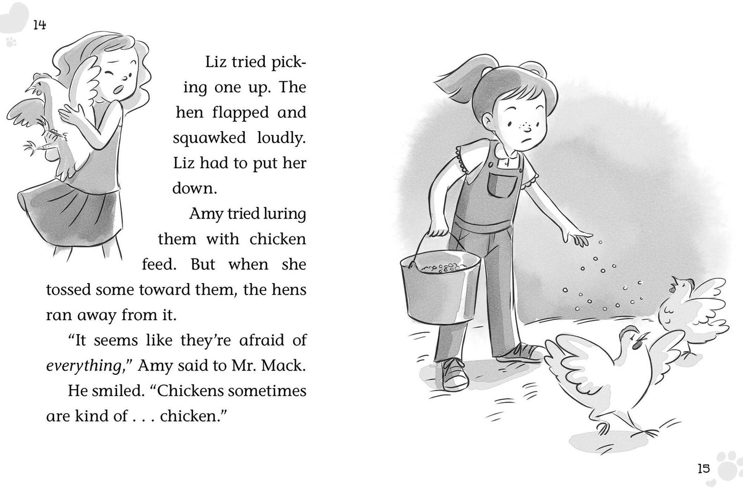 Amy Is a Little Bit Chicken