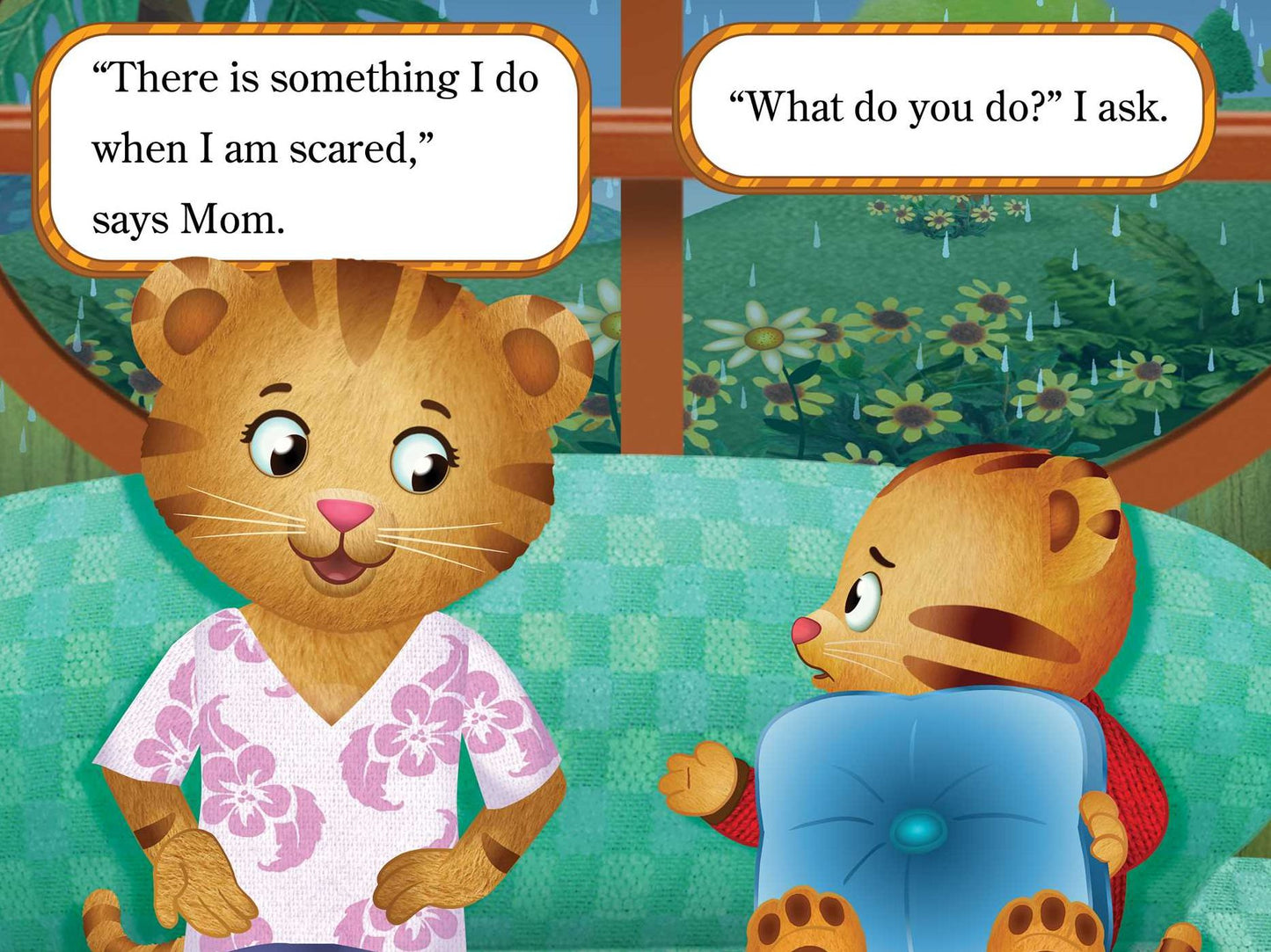 Daniel Gets Scared