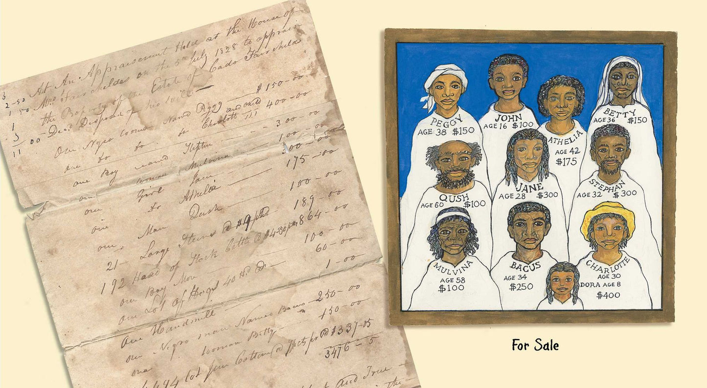 Freedom Over Me: Eleven Slaves, Their Lives and Dreams Brought to Life by Ashley Bryan