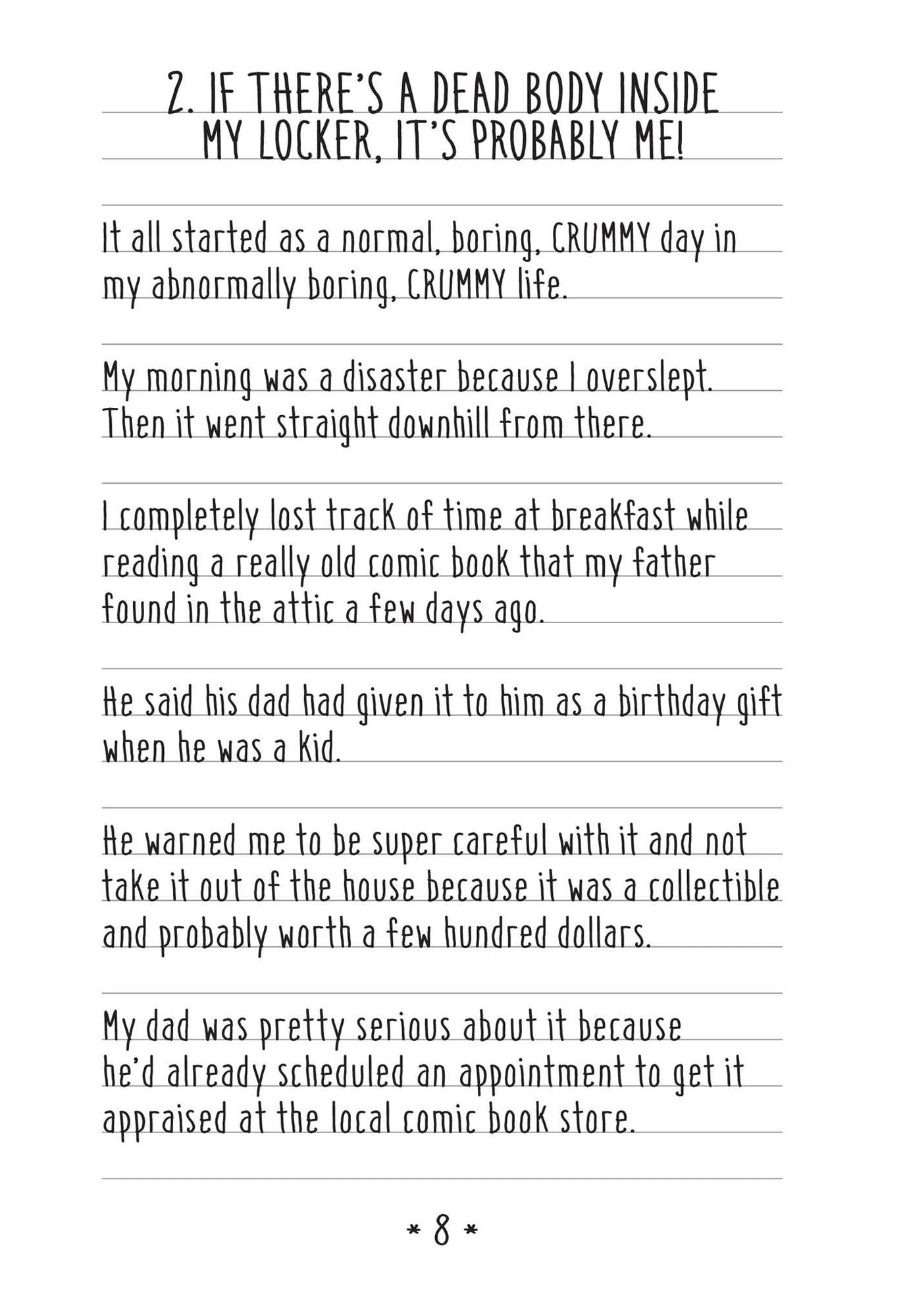 The Misadventures of Max Crumbly 1: Locker Hero