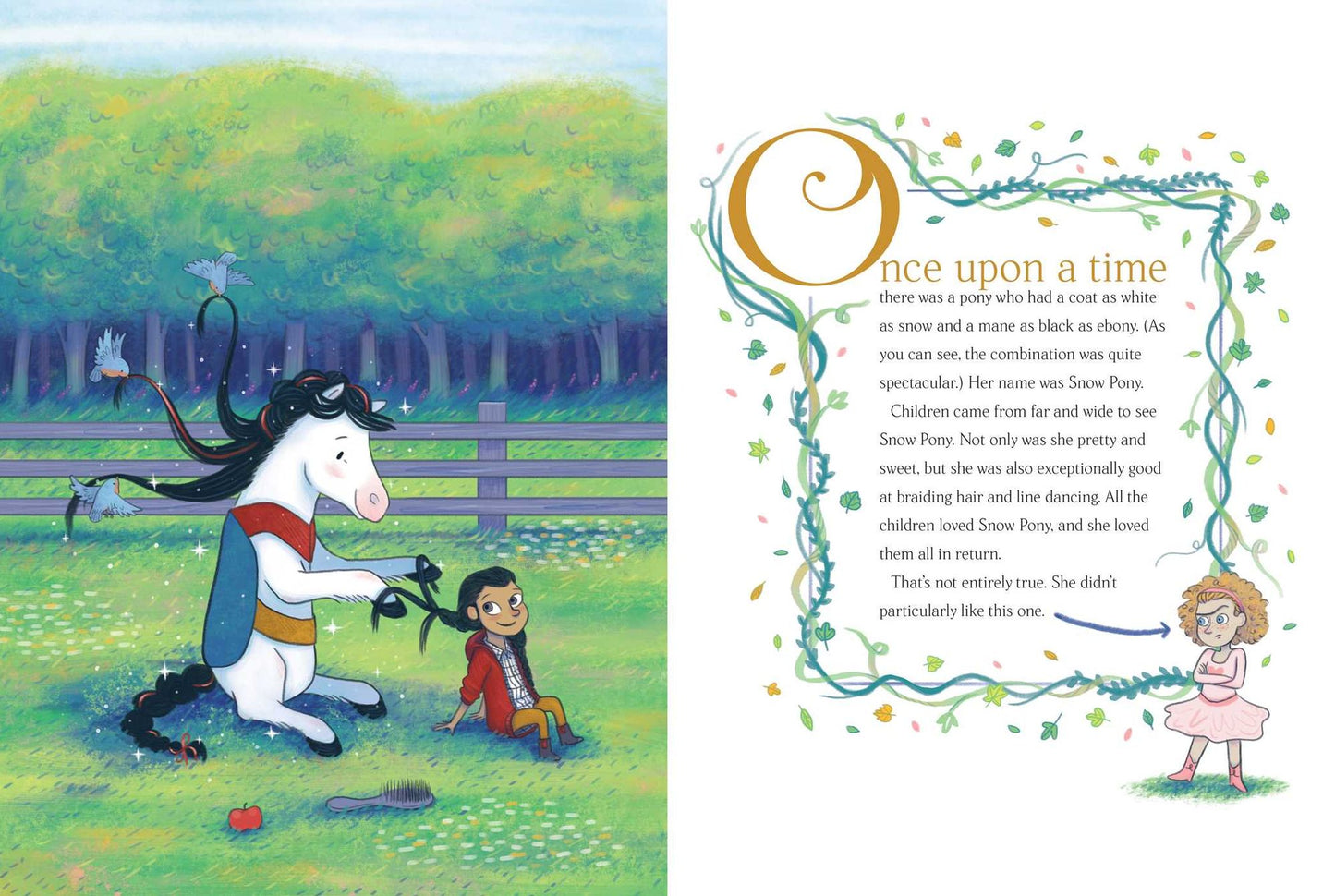 Snow Pony and the Seven Miniature Ponies