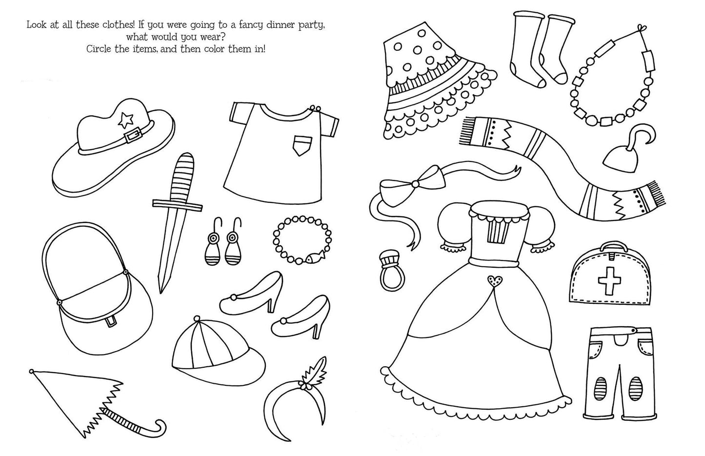 Dream Doodle Draw! Make-Believe Magic: Sweet Treats; Dress-Up Time; Grow, Garden, Grow