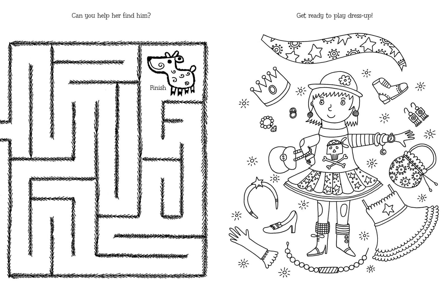 Dream Doodle Draw! Make-Believe Magic: Sweet Treats; Dress-Up Time; Grow, Garden, Grow