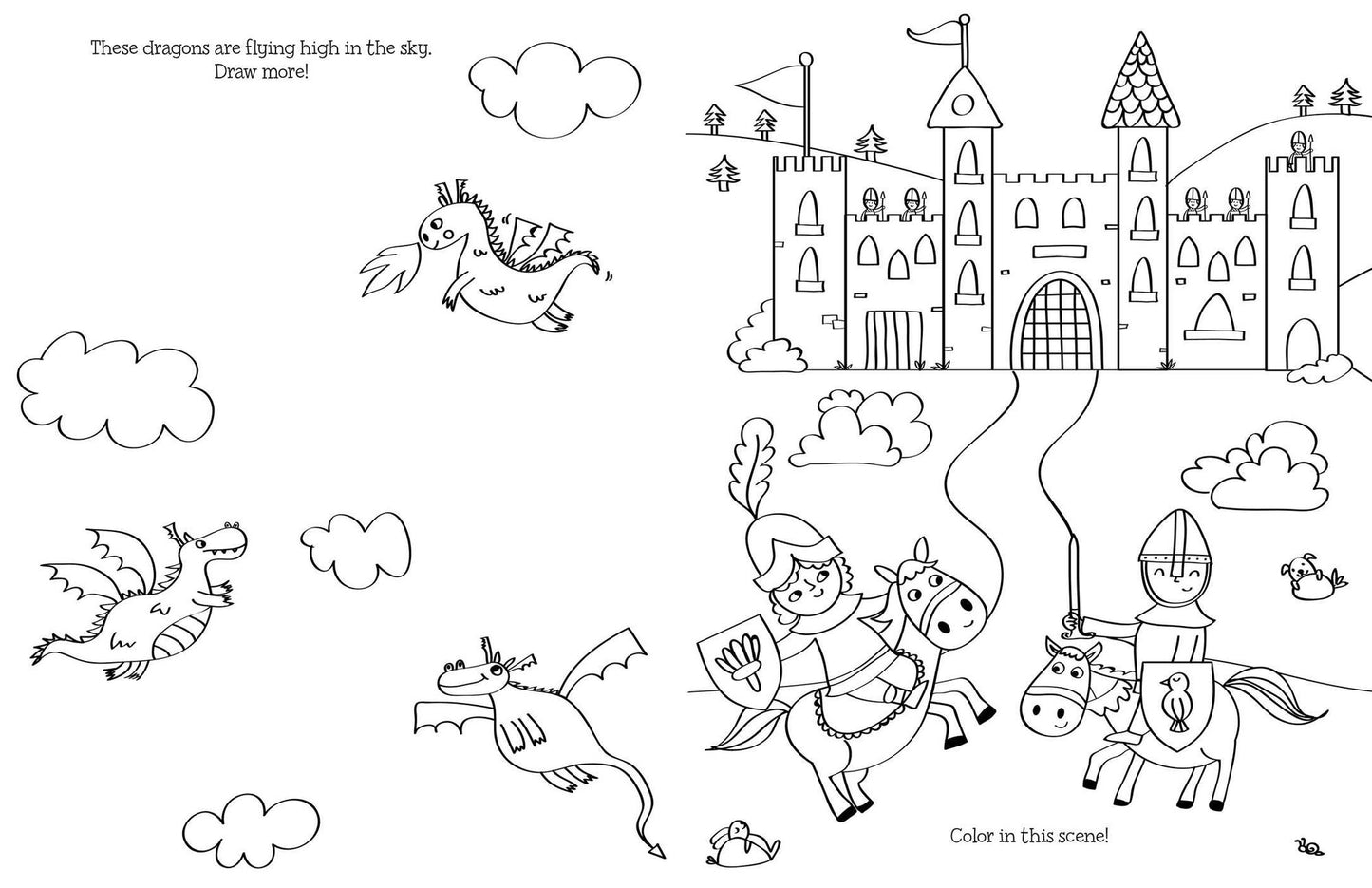 Dream Doodle Draw! Awesome Adventures: Under the Sea; Castles and Kingdoms; Farm Friends