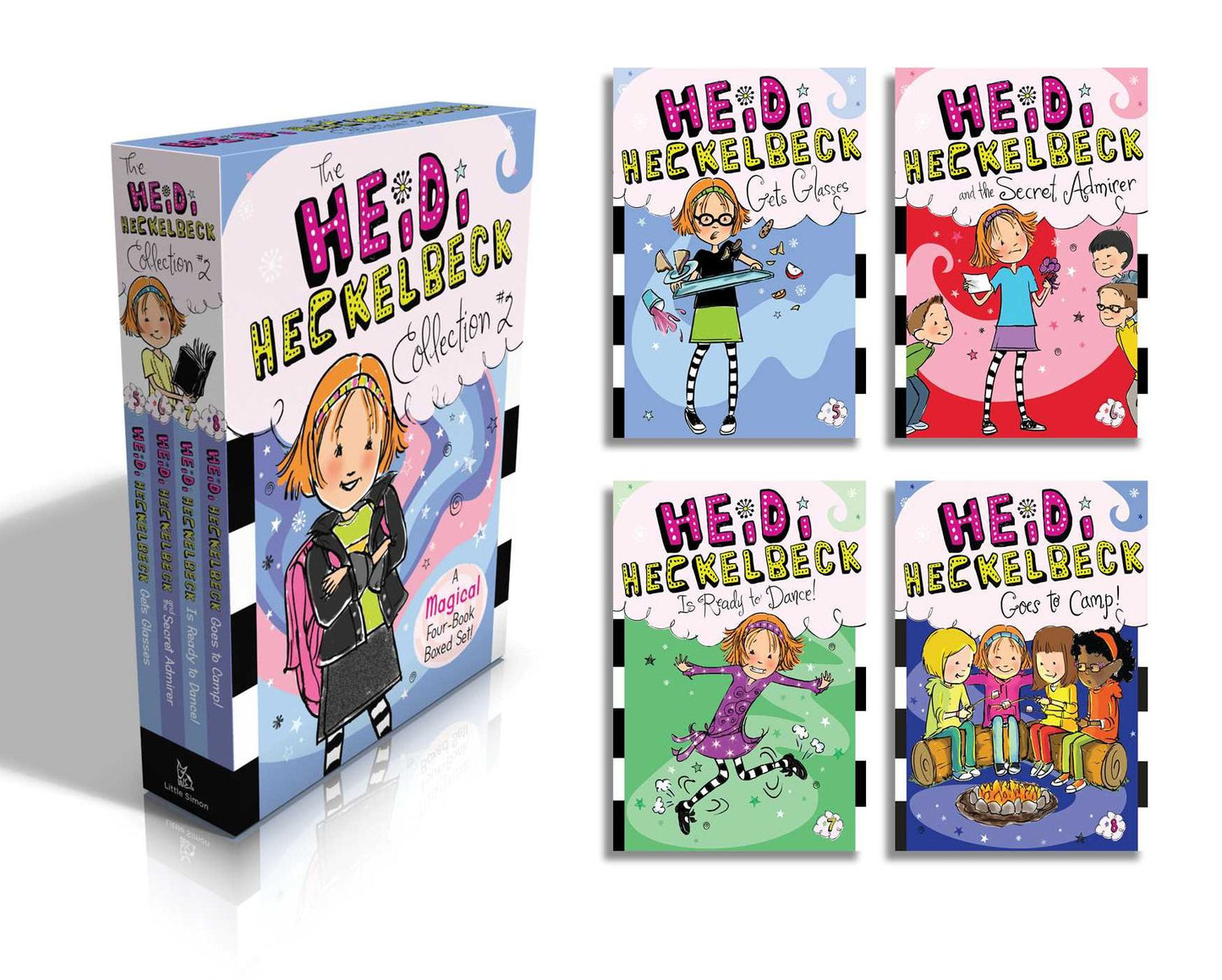 The Heidi Heckelbeck Collection #2: Heidi Heckelbeck Gets Glasses; Heidi Heckelbeck and the Secret Admirer; Heidi Heckelbeck is Ready to Dance!; Heidi Heckelbeck Goes to Camp!