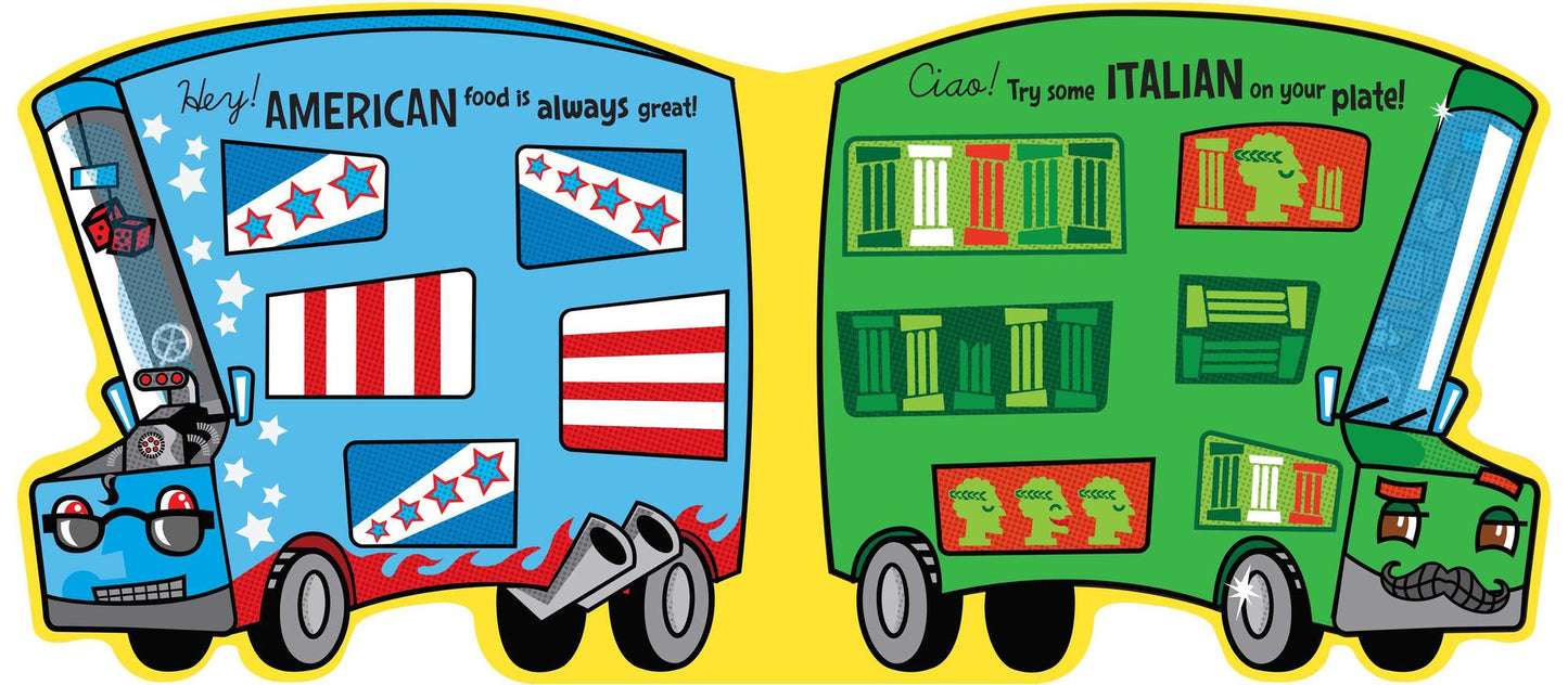 Food Trucks!: A Lift-The-Flap Meal on Wheels!