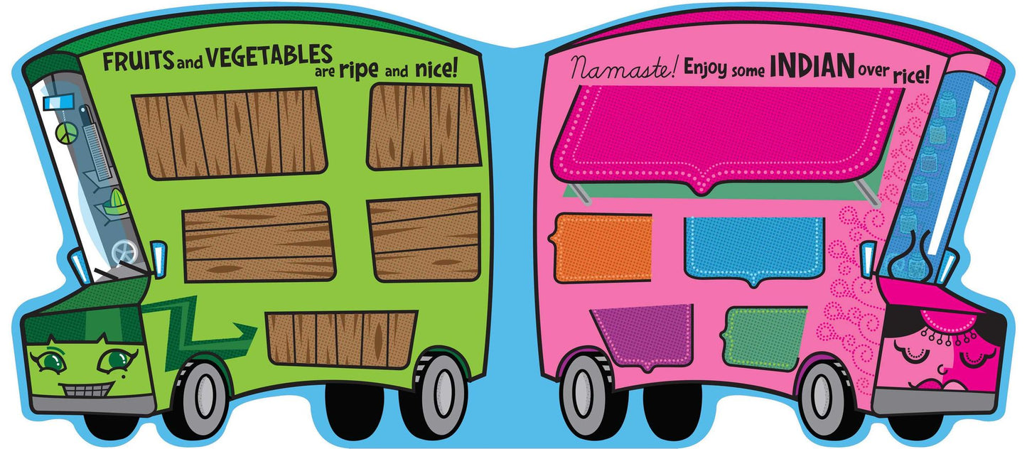Food Trucks!: A Lift-The-Flap Meal on Wheels!