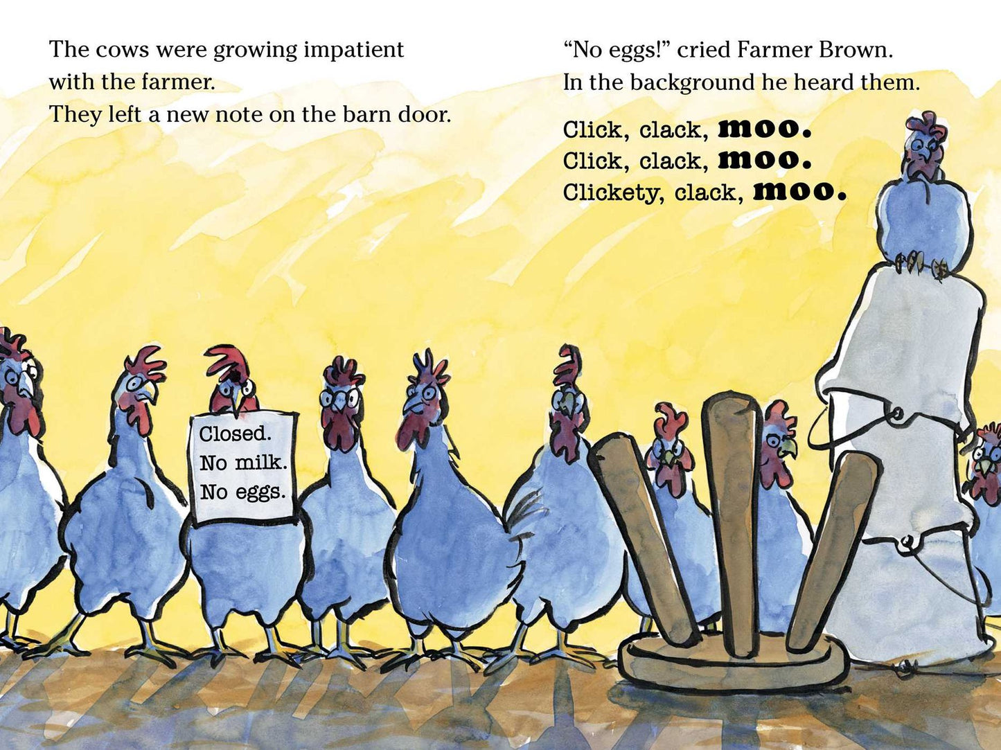 Click, Clack, Moo: Cows That Type (Ready-to-Read Series: Level 2)