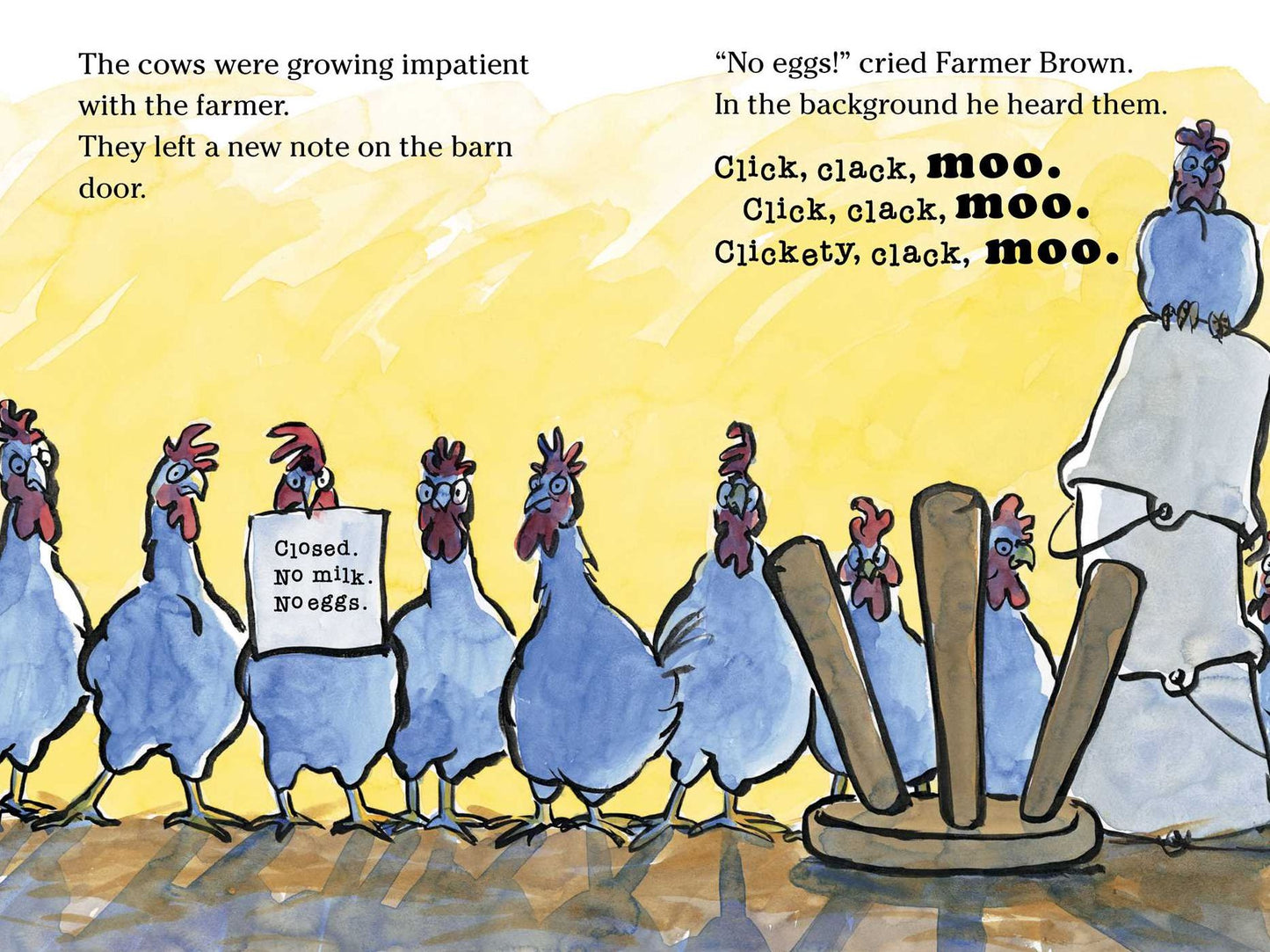 Click, Clack, Moo: Cows That Type (Ready-to-Read Series: Level 2)