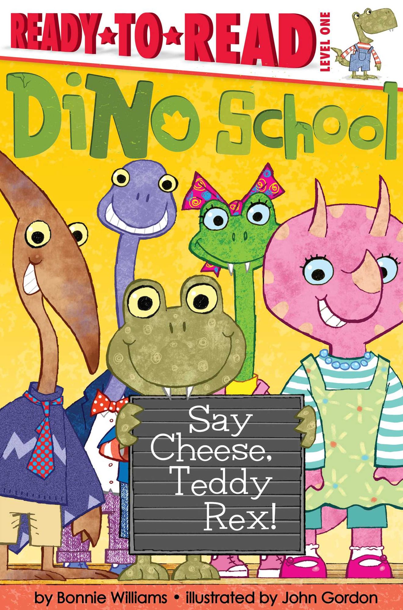 Say Cheese, Teddy Rex!: Ready-to-Read Level 1 (with audio recording)