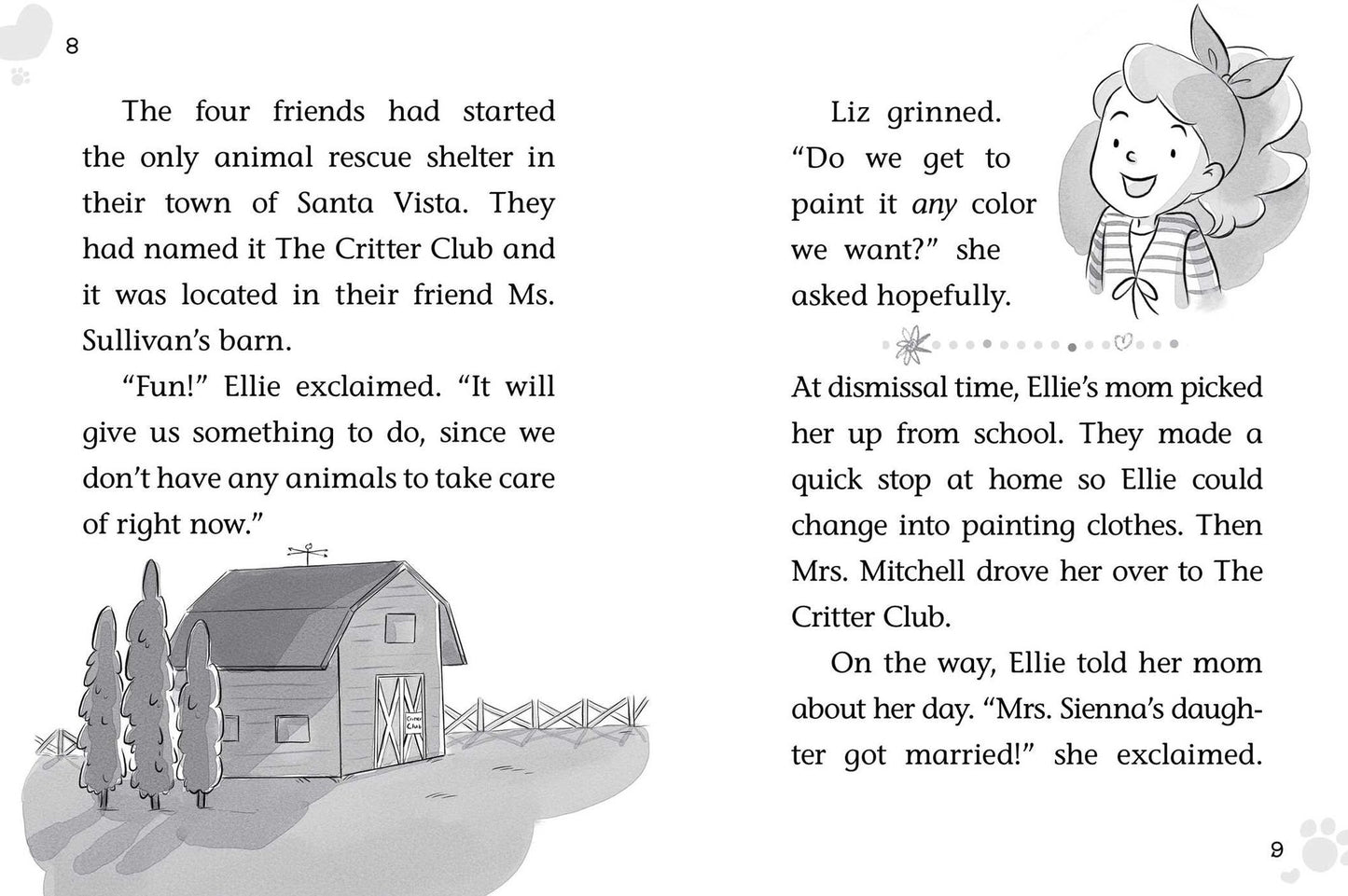 Ellie the Flower Girl (Critter Club Series #14)