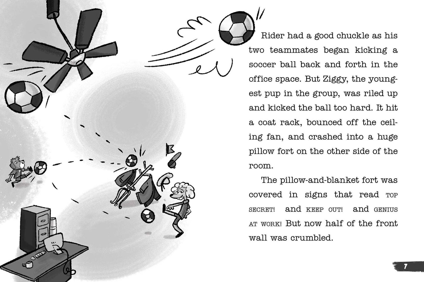 The Soccer Ball Monster Mystery